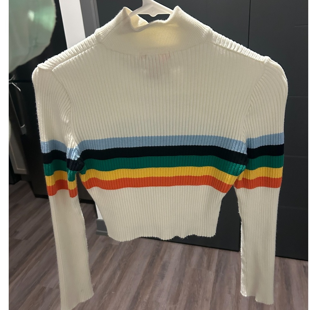 Urban outfitters crop turtleneck top